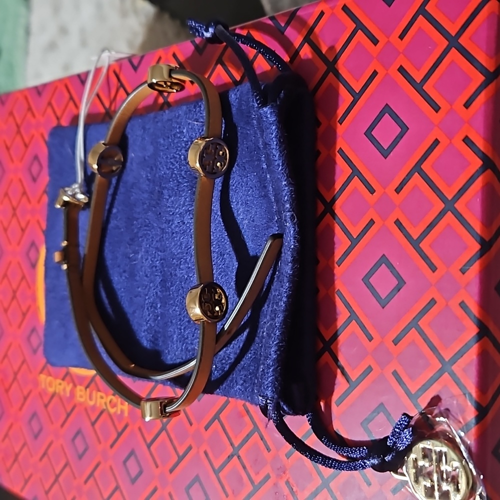 Tory Burch Miller Double Wrap Bracelet